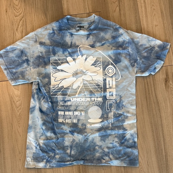 EDC Orlando Tie-Dye Graphic T-Shirt - Picture 1 of 3